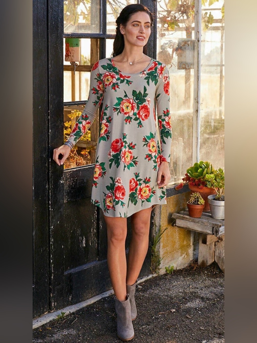 Matilda Jane “Say I’m a Dreamer” Floral Mini Dress | Women’s Size L